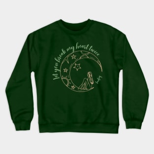 Laufey Let you break my heart twice Crewneck Sweatshirt